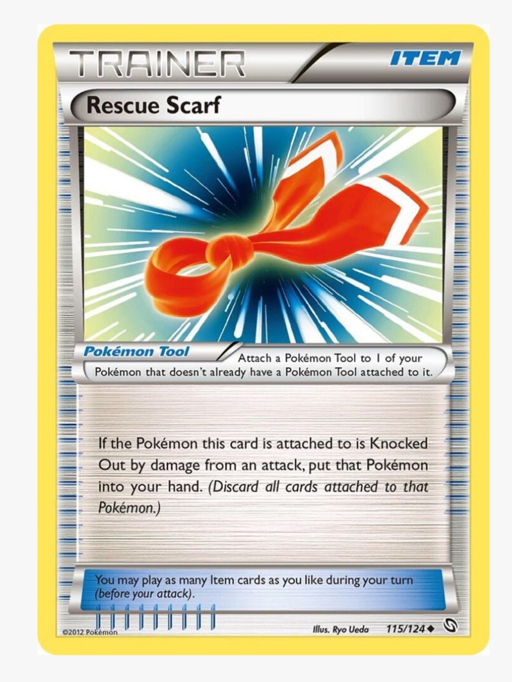 Rescue Scarf Dragons Exalted Pokemon Trading Card